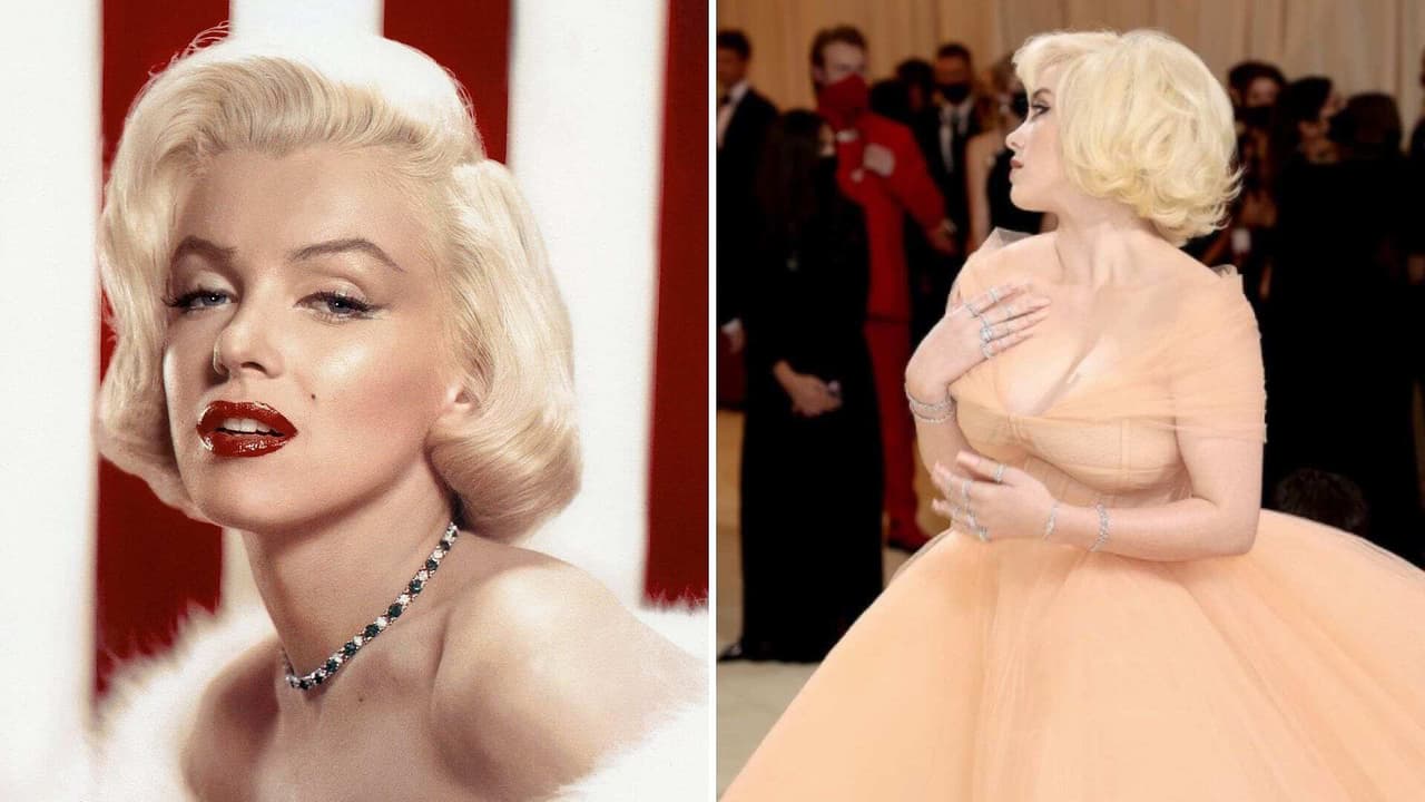 Billie Eilish se inspiró en Marilyn Monroe y llegó al Met Gala luciendo como una princesa