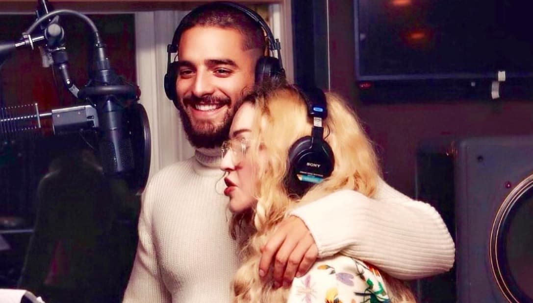 Madonna anunció que lanzará tema con Maluma