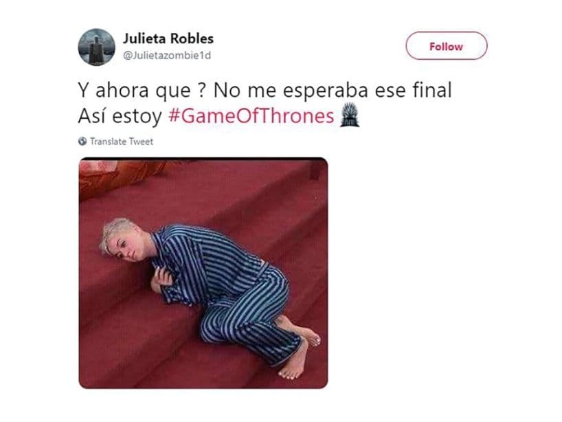 Otros quedaron realmente sorprendidos por el final, que por fin mostró quién se quedó con el trono de los siete reinos.