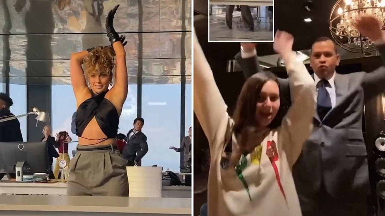 JLo pone a bailar a su prometido, Alex Rodríguez, con ‘Pa’ ti Challenge’