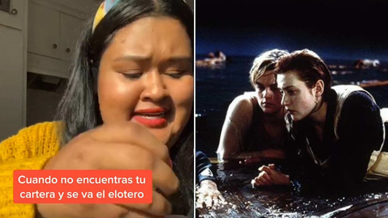 Tiktoker recrea famosa escena de ‘Titanic’ con un toque muy mexicano
