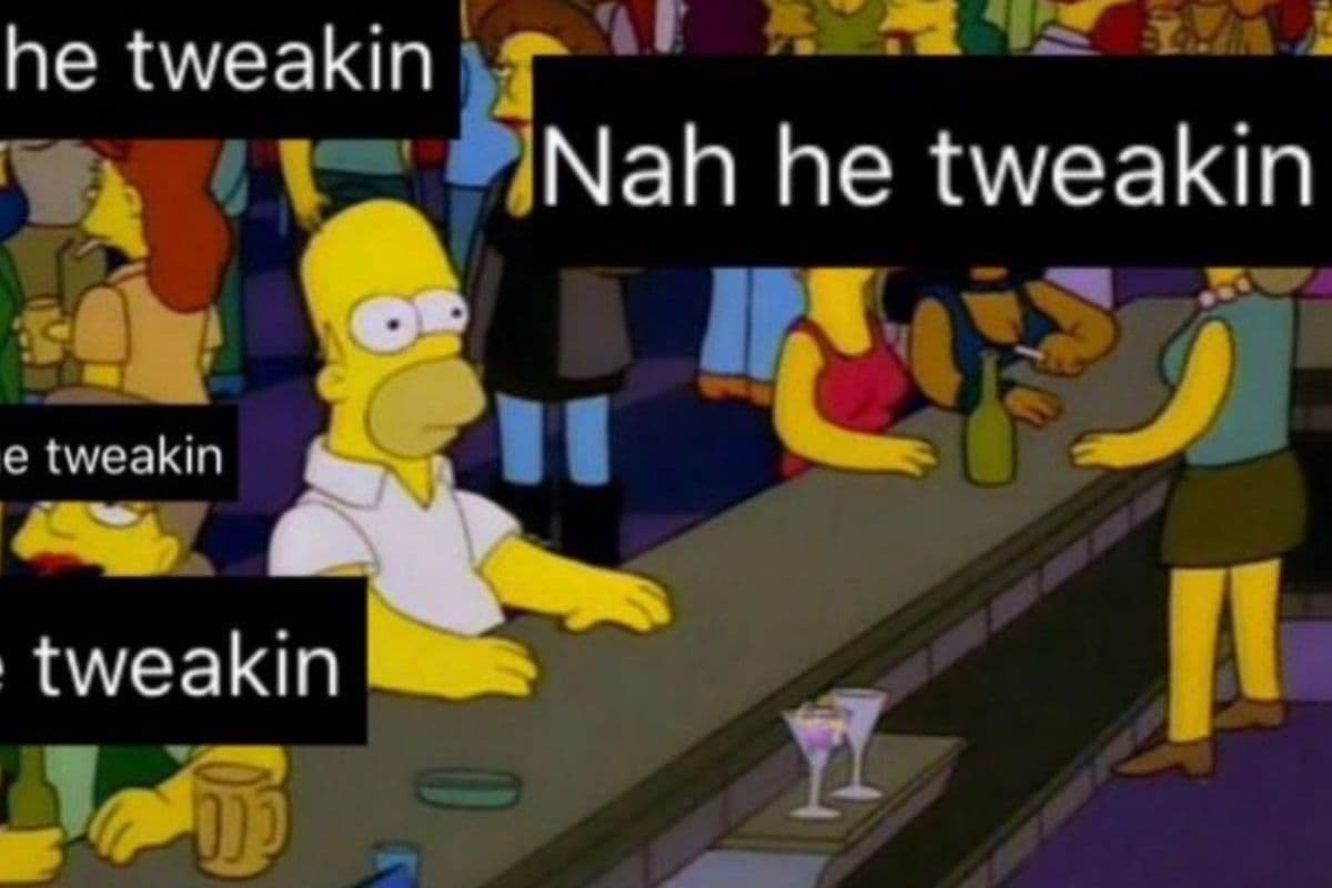 Una nueva frase viral invade las redes: "Nah he tweakin"