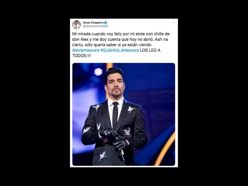Hasta el propio Omar Chaparro se burla de sus gestos ante lo complicado que luce descifrar las celebridades.