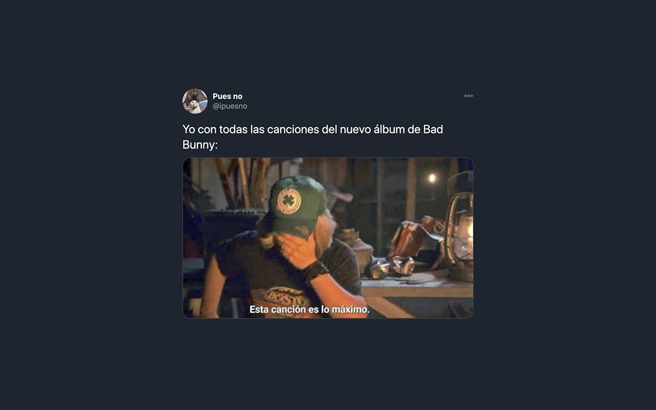Y aunque los hizo llorar, los seguidores de Bad Bunny quedaron enamorados de su nuevo álbum, que llegó nueve meses después de "YHLQMDLG".