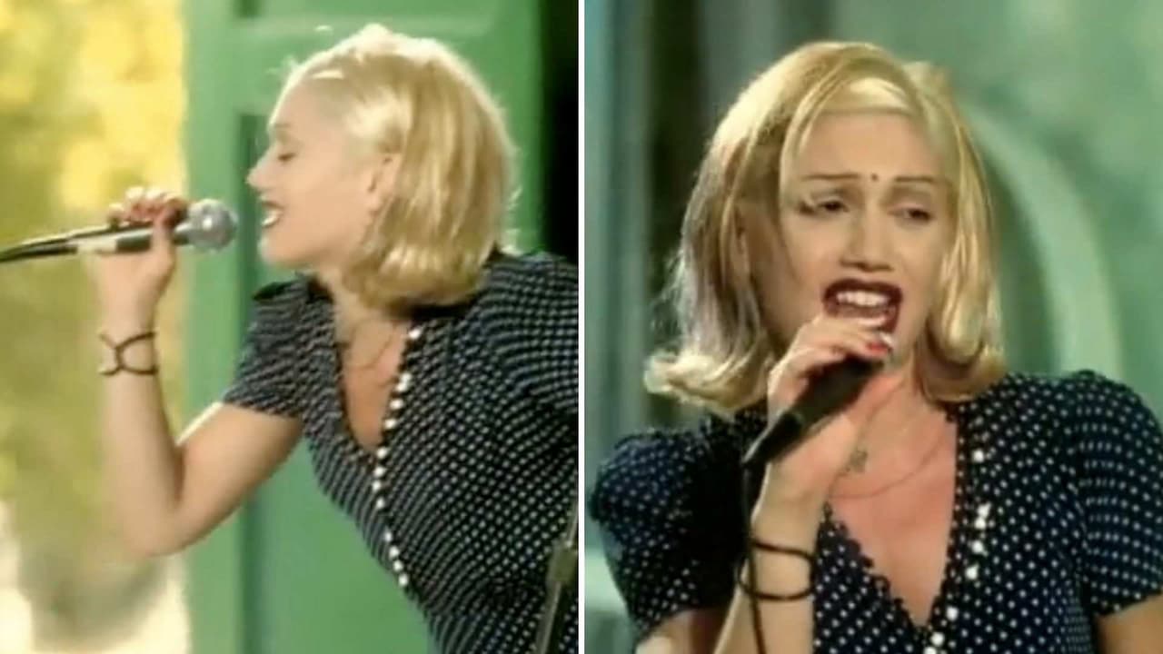 Se cumplen 25 años de ‘Don’t Speak’ y Gwen Stefani lo celebra usando su icónico vestido de lunares blancos