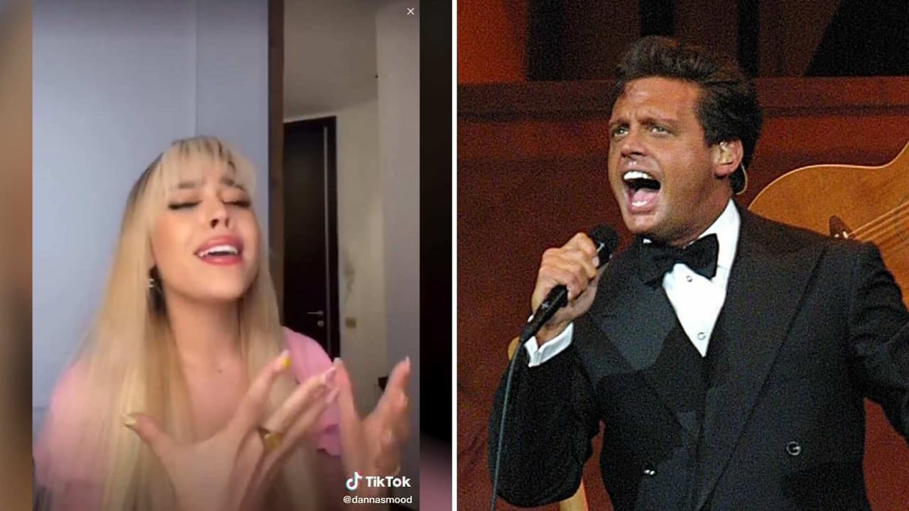 A Danna Paola le piden cantar ‘Mundo de Caramelo’ y ella prefiere interpretar a capella éxito de Luis Miguel