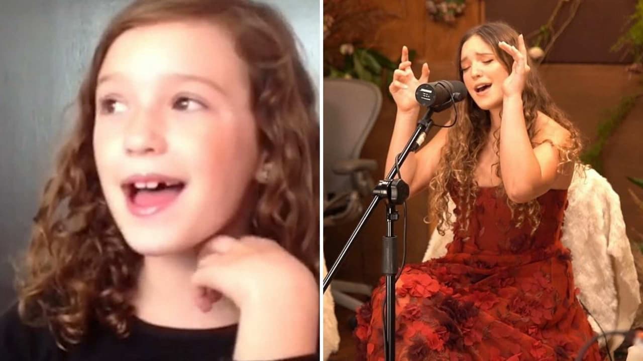 Mía Rubín revive video de su infancia cantando cover de Jesse & Joy y asombra al recrearlo con su actual voz