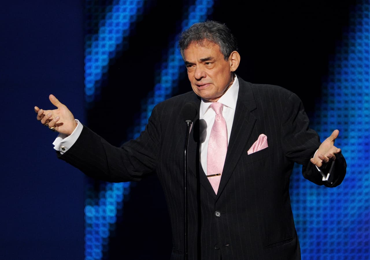 LOS ANGELES, CA - OCTOBER 18: Singer Jose Jose appears onstage at the Billboard Mexican Music Awards presented by State Farm on October 18, 2012 in Los Angeles, California. (Photo by Kevin Winter/Getty Images)