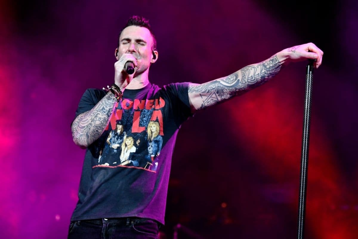 Adam Levine, vocalista de Maroon 5