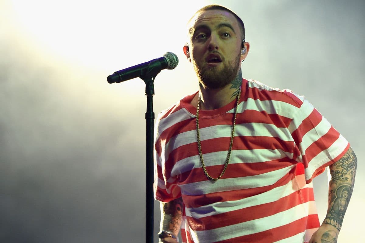 Mac Miller en concierto en 2017