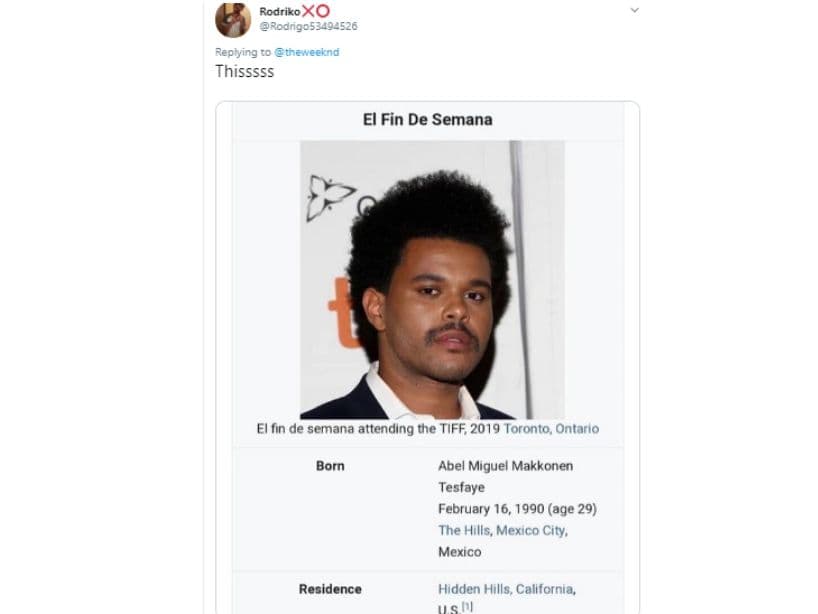 Usuarios en redes sociales bromearon acerca del su cambio e incluso jugaron con su nombre en el sitio de Wikipedia.