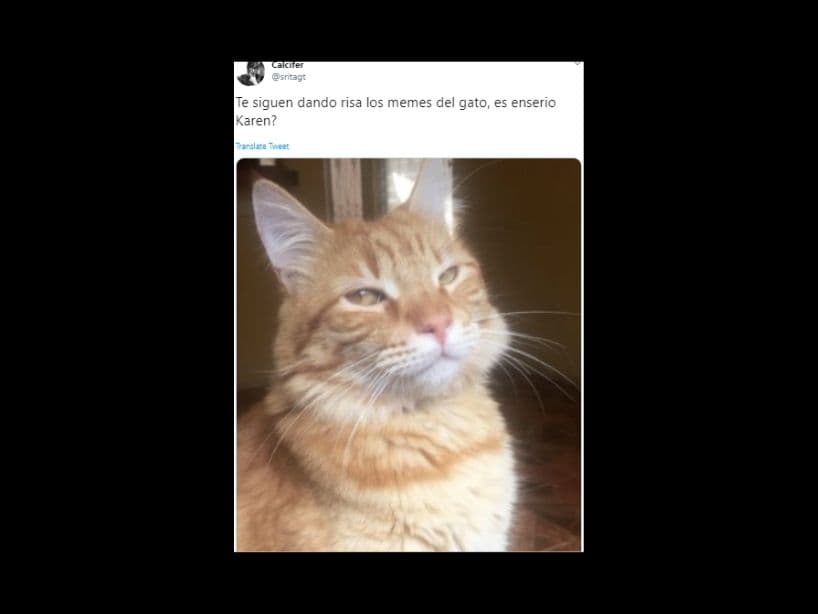 Ánimo, Karen.