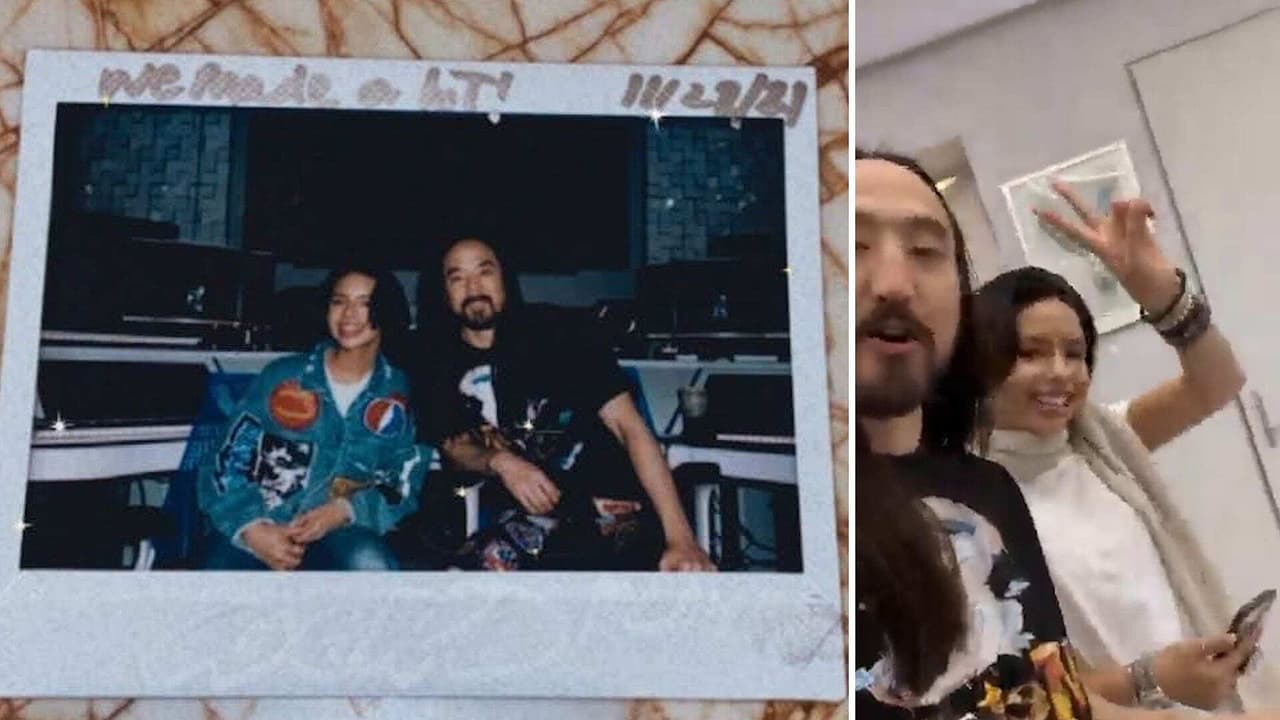 Steve Aoki y Ángela Aguilar se reúnen y anuncian nueva colaboración
