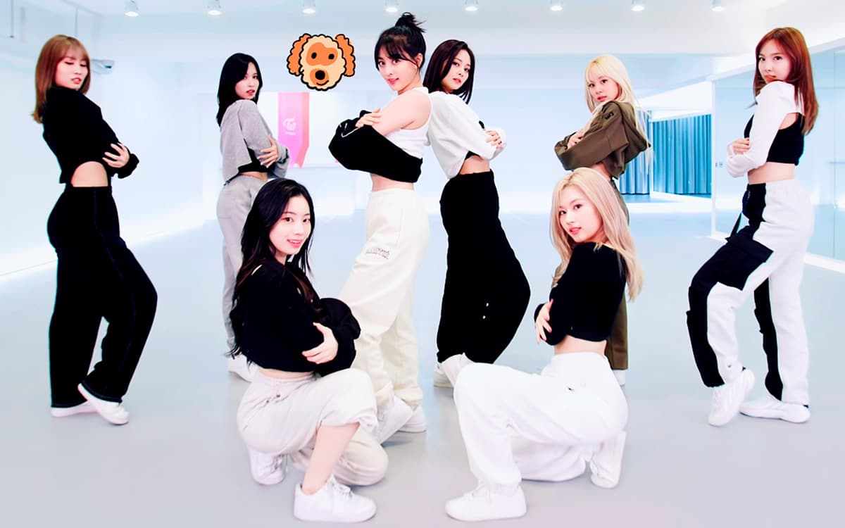 Las integrantes de Twice en el video baile de "The Feels"