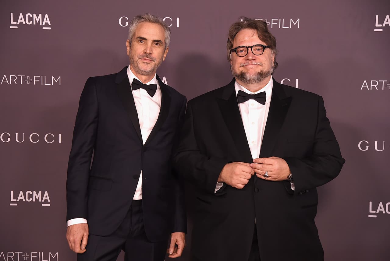 Guirllermo del Toro y Alfnoso Cuaron fueron ganadores del premio Oscar.