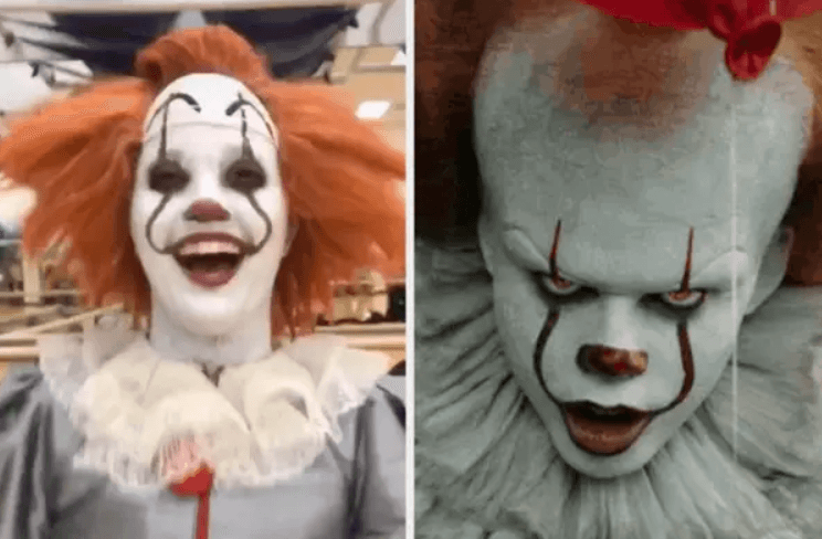 Una bailarina compartió en TikTok su coreografía disfrazada de ‘Pennywise’ y te dará pesadillas