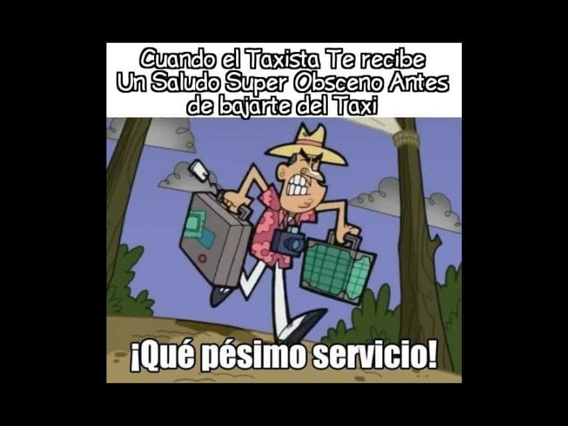 Muchos se quejan de frases como “hasta yo no voy” o “está bien si la bajo aquí, es que hay mucho tráfico para allá”.