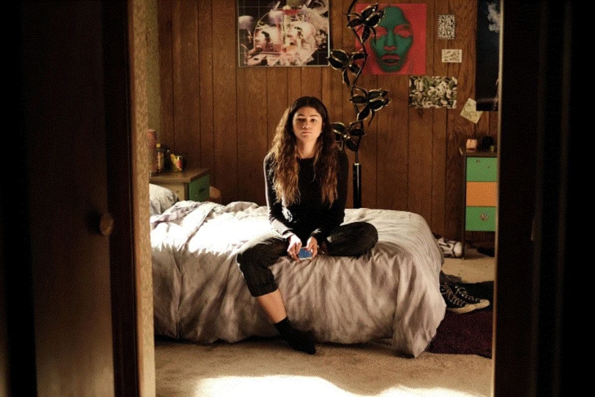 Zendaya interpreta a Rue en la serie de Euphoria