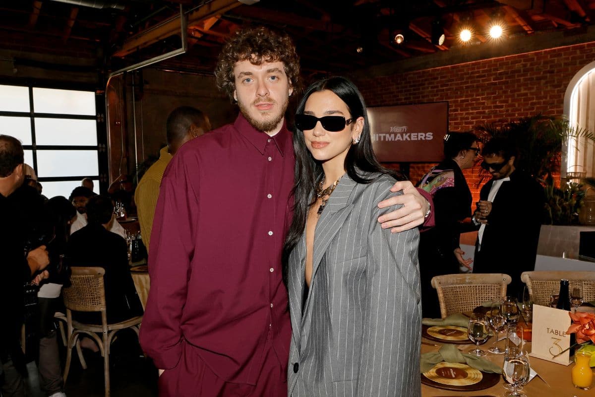 Jack Harlow y Dua Lipa posan juntos