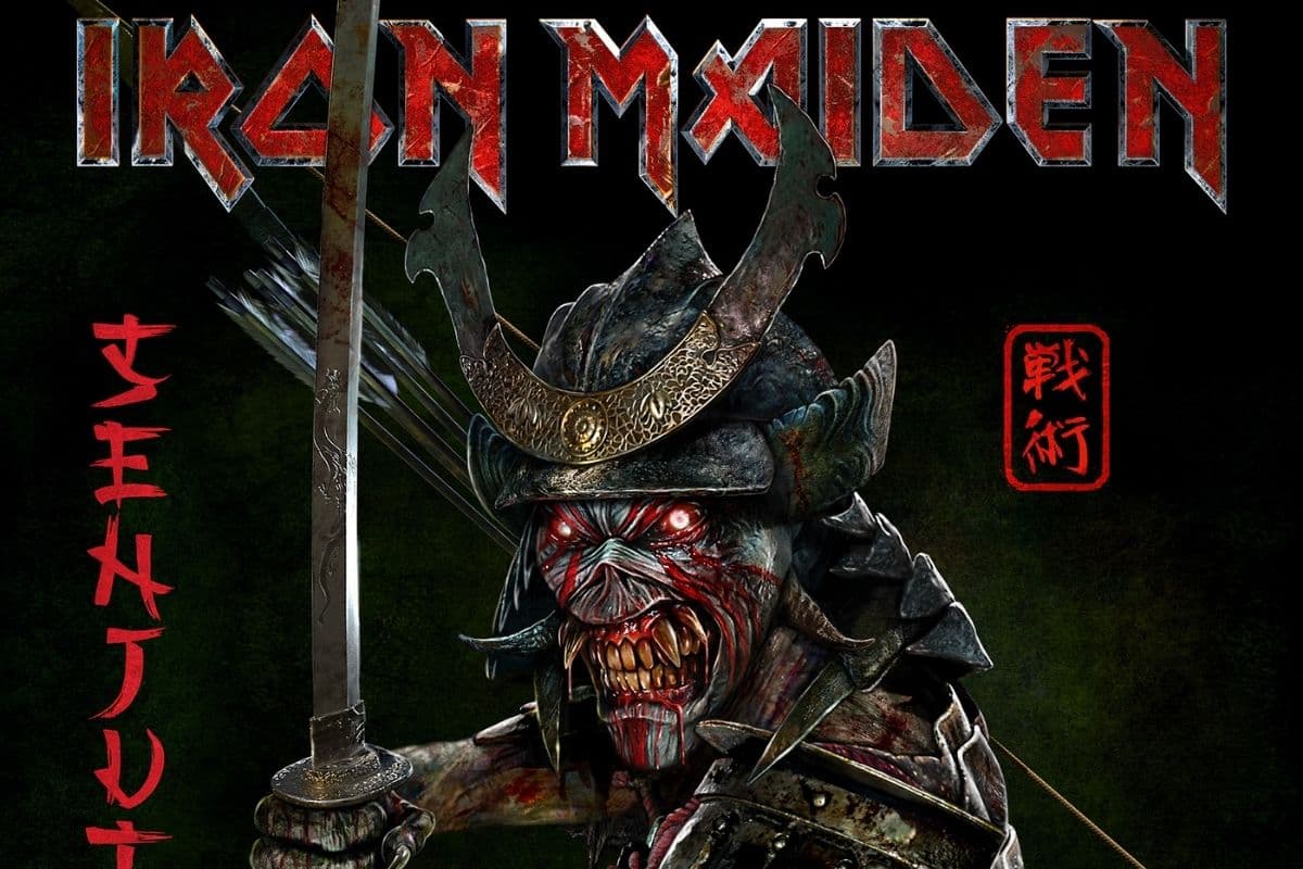 Portada de Senjutsu de Iron Maiden