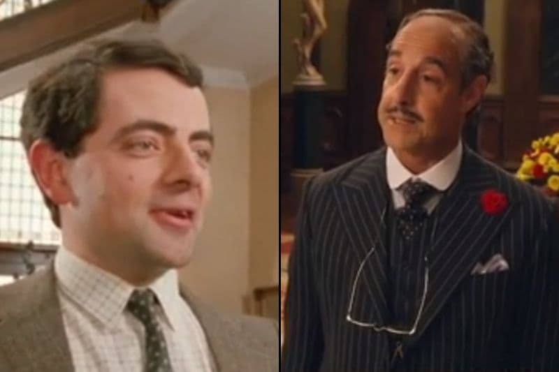 El personaje que recibe a las brujas en el hotel donde sucede la trama, "Mr. Stringer", fue interpretado Rowan Atkinson, mejor conocido como "Mr. Bean".
