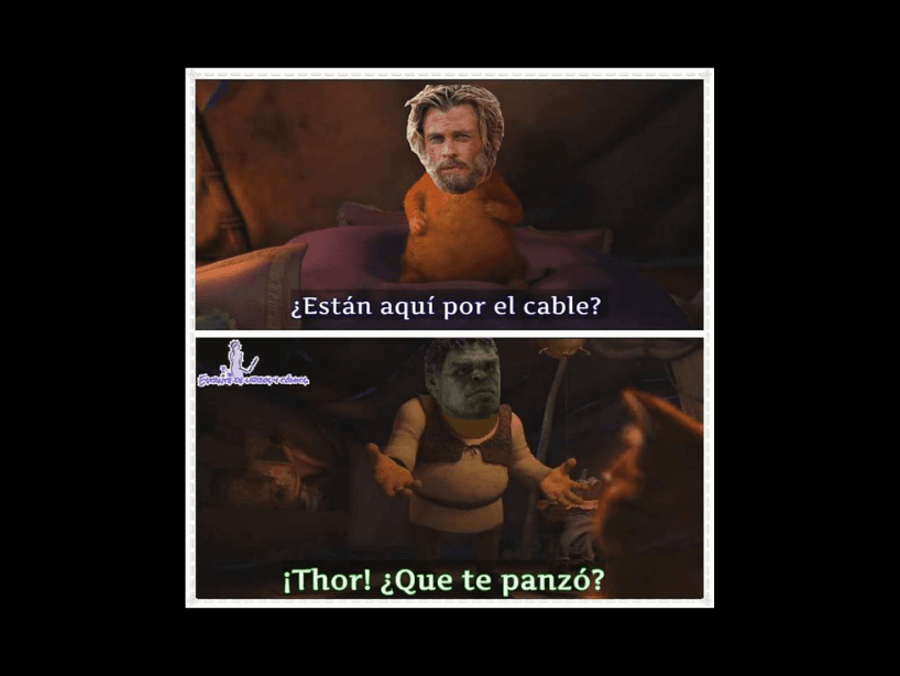 Ese momento incómodo en el que Hulk descubrió que Thor se había dedicado a tomar cerveza y jugar videojuegos.