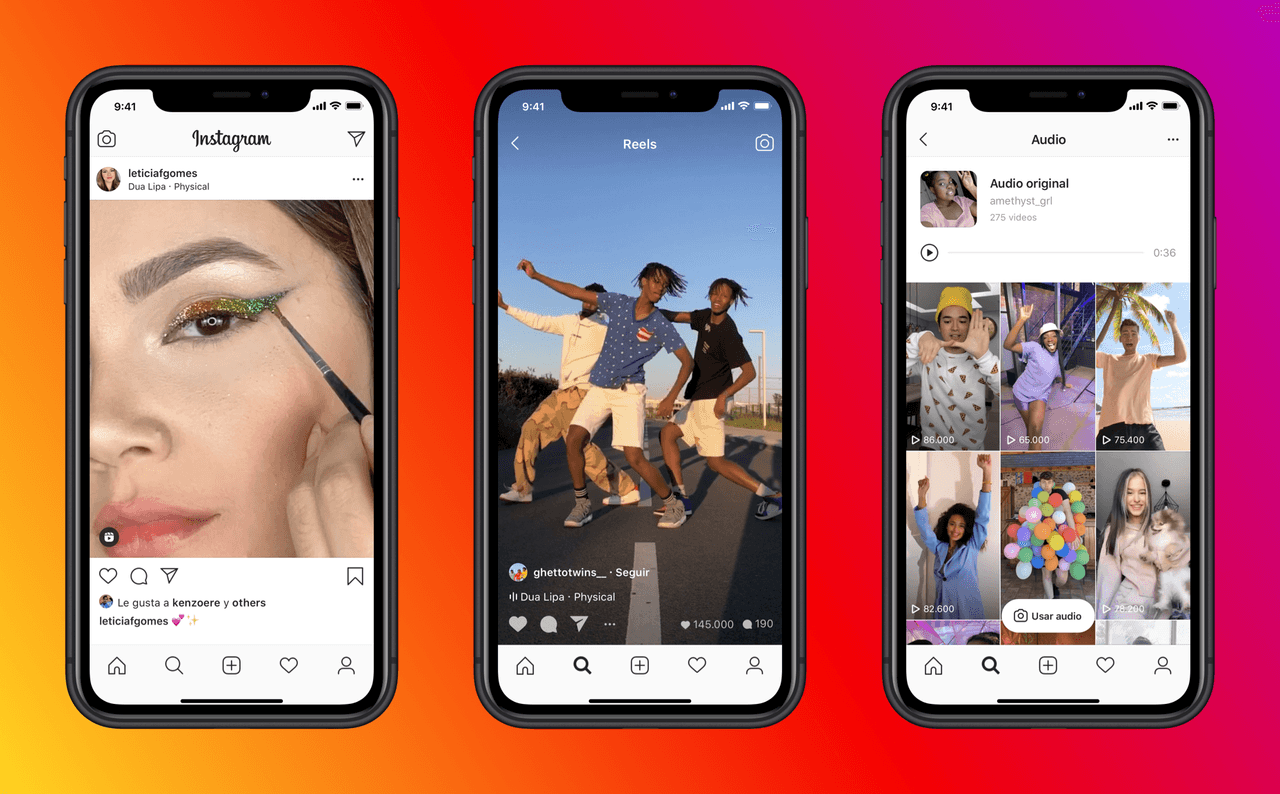 Es oficial, Instagram lanza "Reels", su función para hacerle la competencia a TikTok