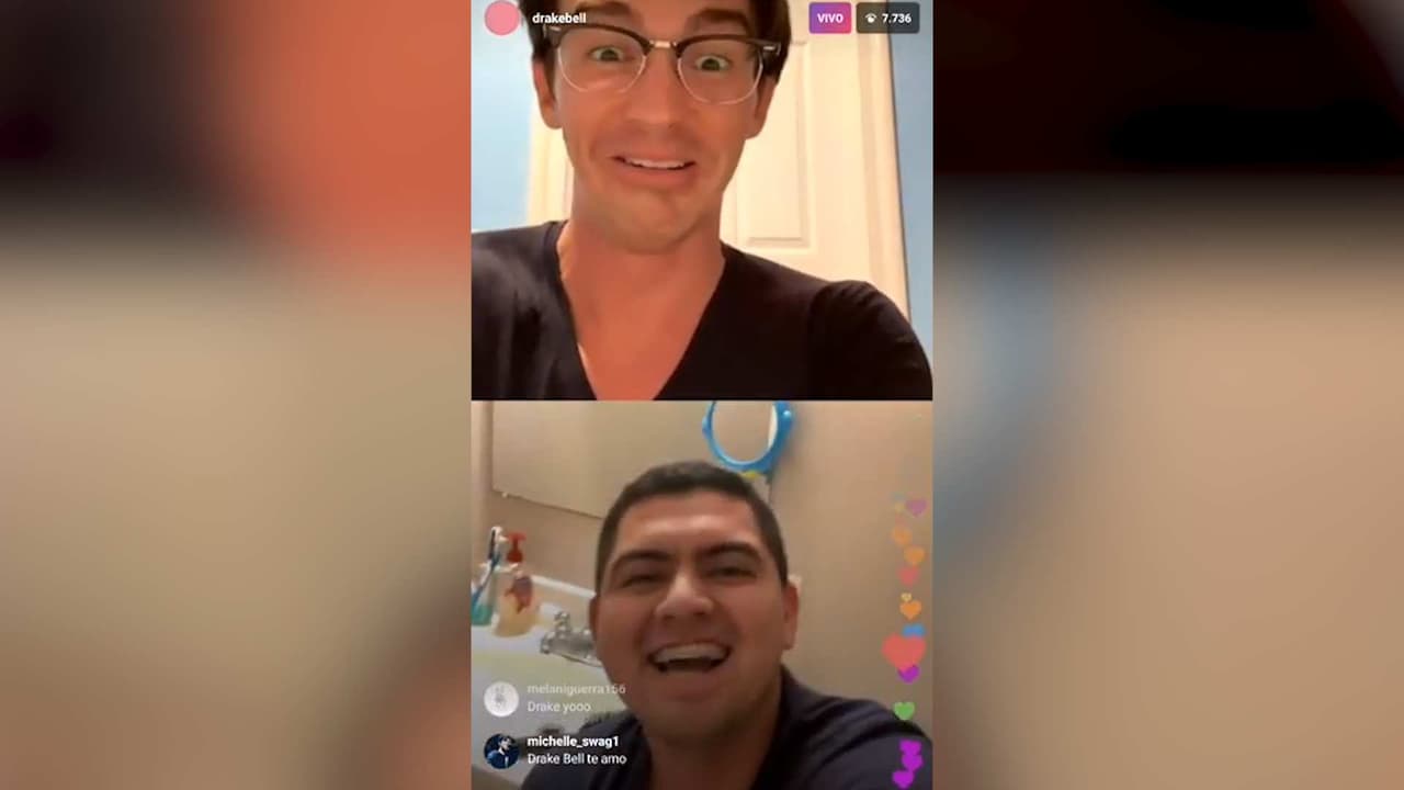 Así fue el incómodo momento de Drake Bell y un fan desde el baño