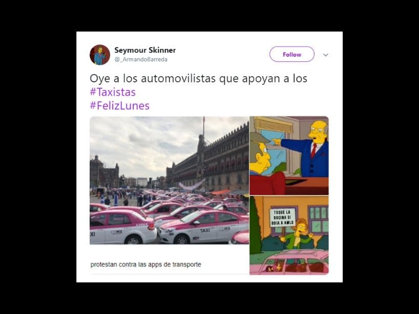 También recordaron lo fácil que es para los sindicatos reunir gente y hacer ruido, Los Simpson dieron esa lección.
