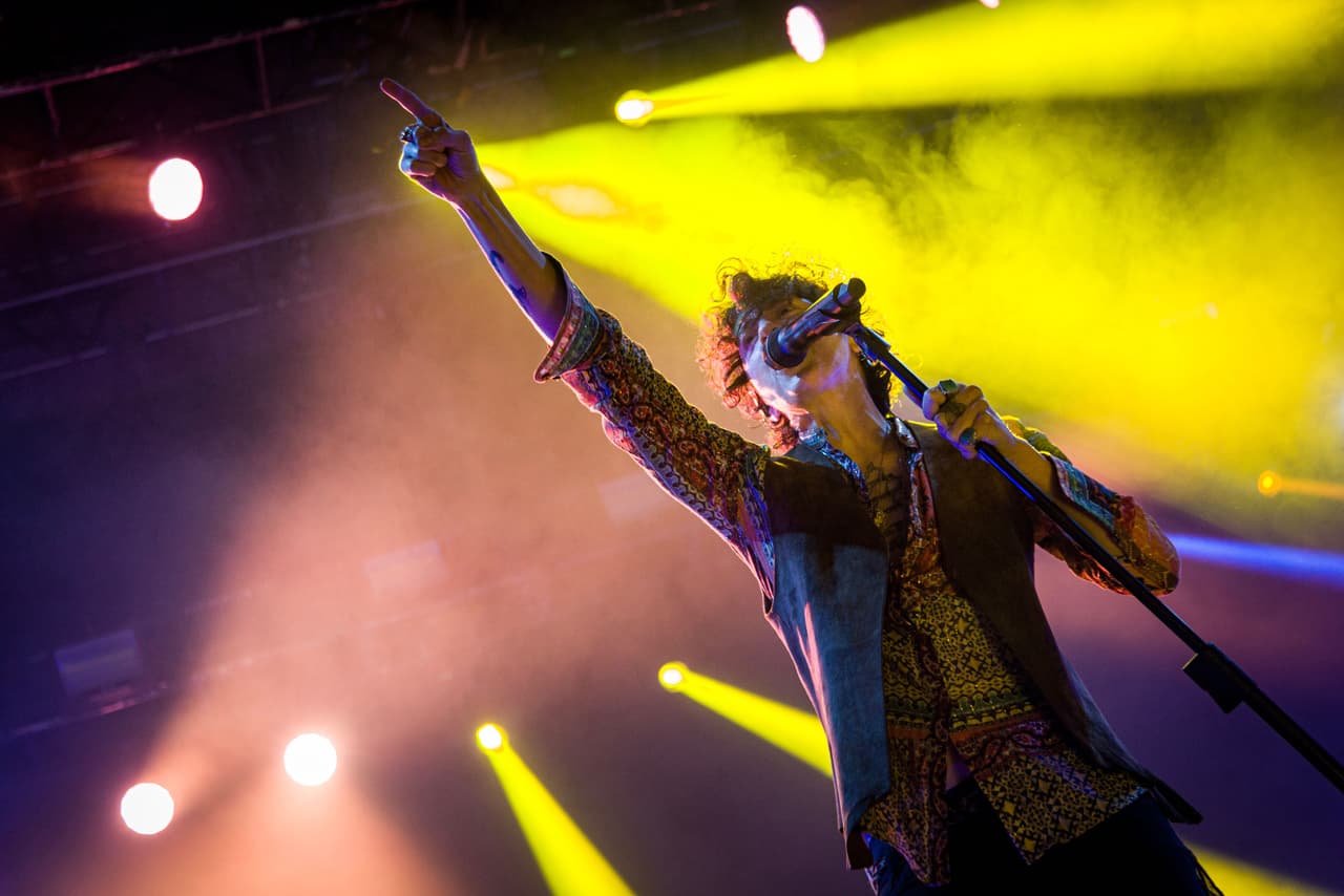 LP en concierto en México, octubre 2019