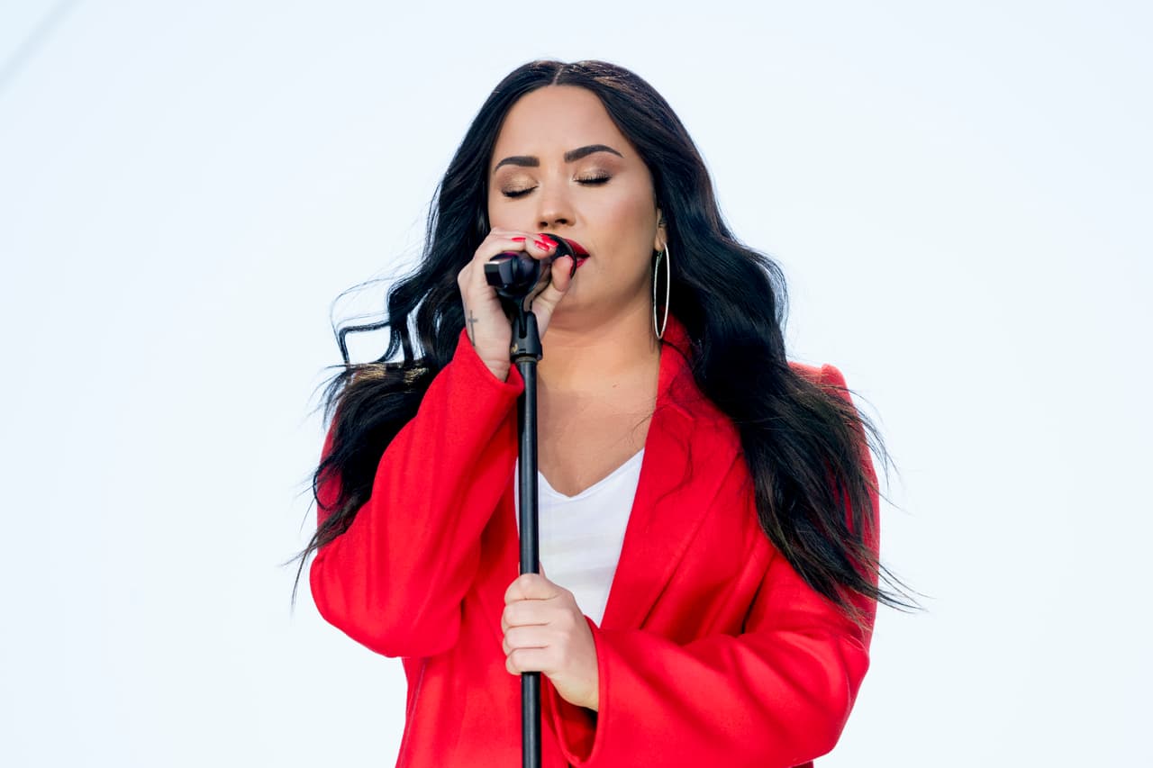 Demi Lovato en concierto, 2018