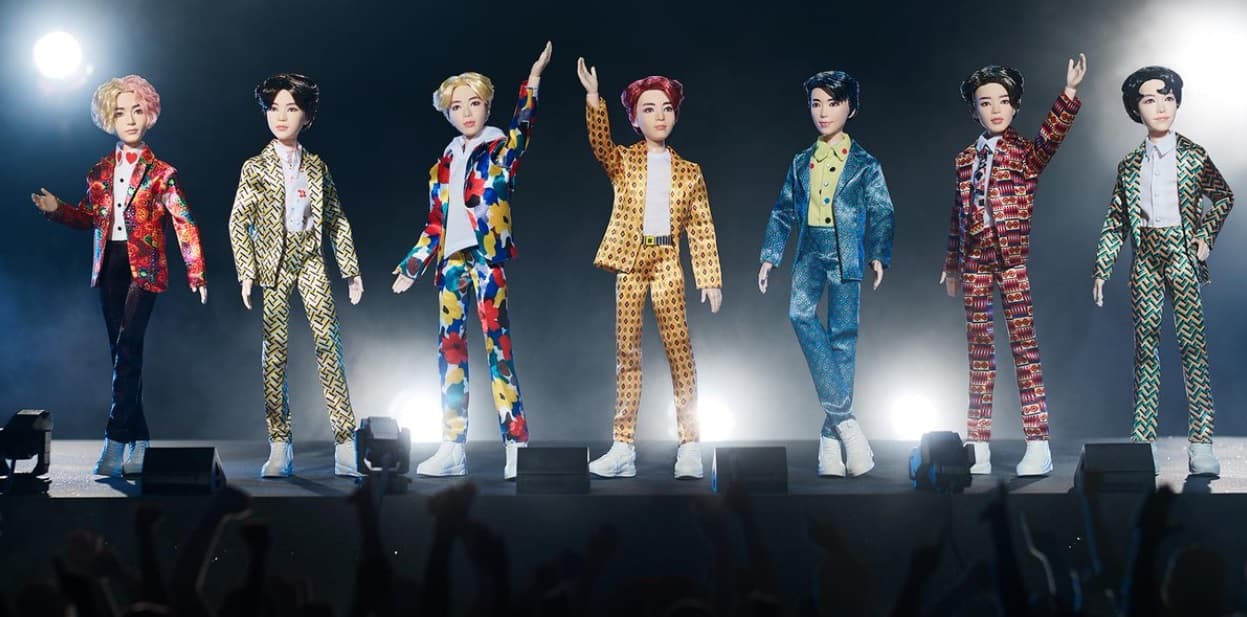 Revelan juguetes de BTS y el fandom reacciona con memes
