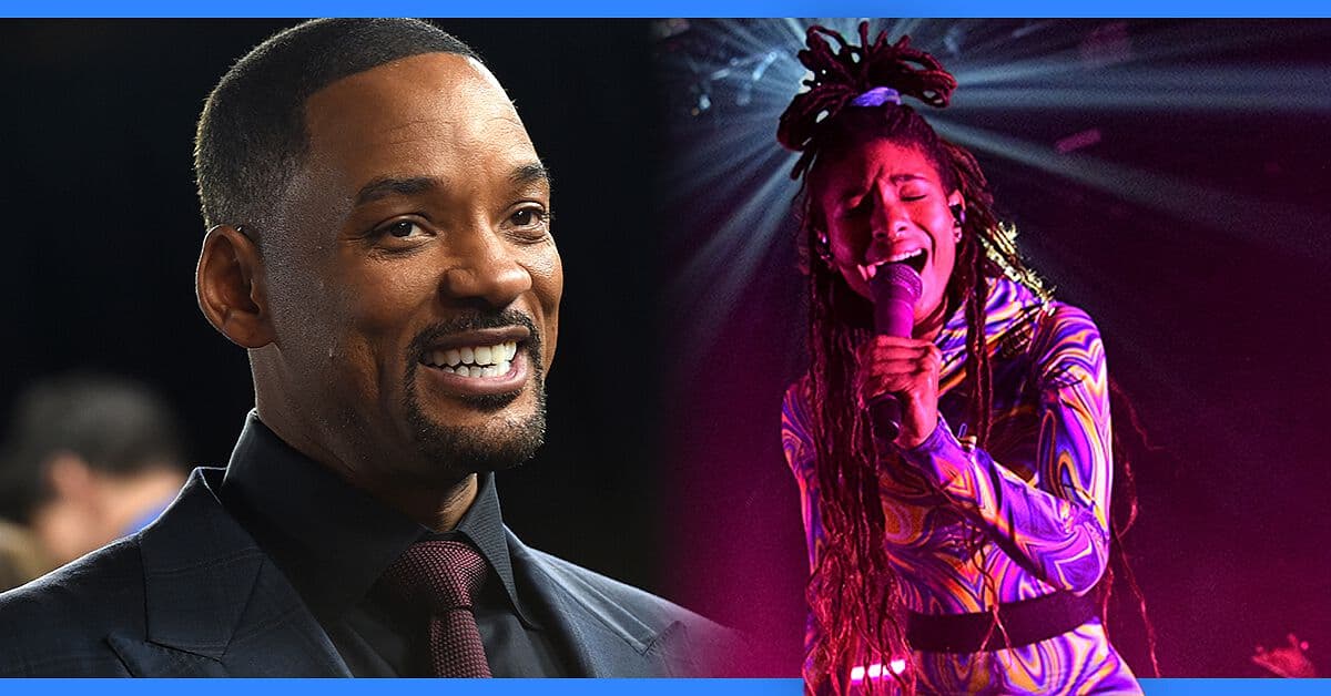 Will Smith vio el show de su hija en el festival Coachella con el público