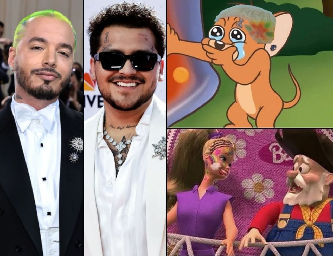 La pelea entre J Balvin y Christian Nodal provocó muchos memes.