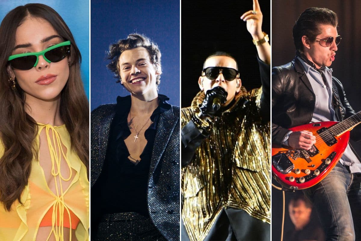 Danna Paola, Harry Styles, Daddy Yankee y Arctic Monkeys vienen a México en noviembre
