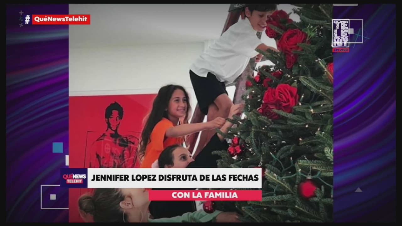 La decoración y los árboles de Navidad de los famosos