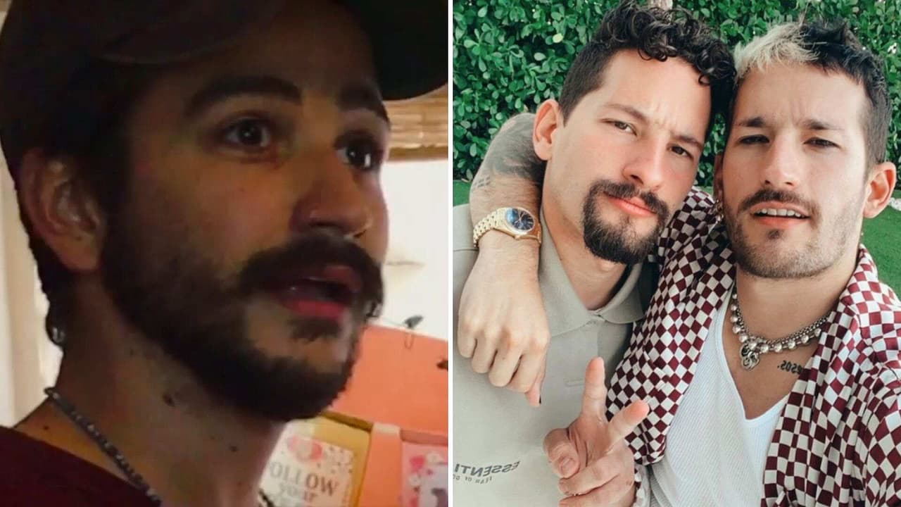 Mau y Ricky retaron a Camilo a besar a su suegra en la boca
