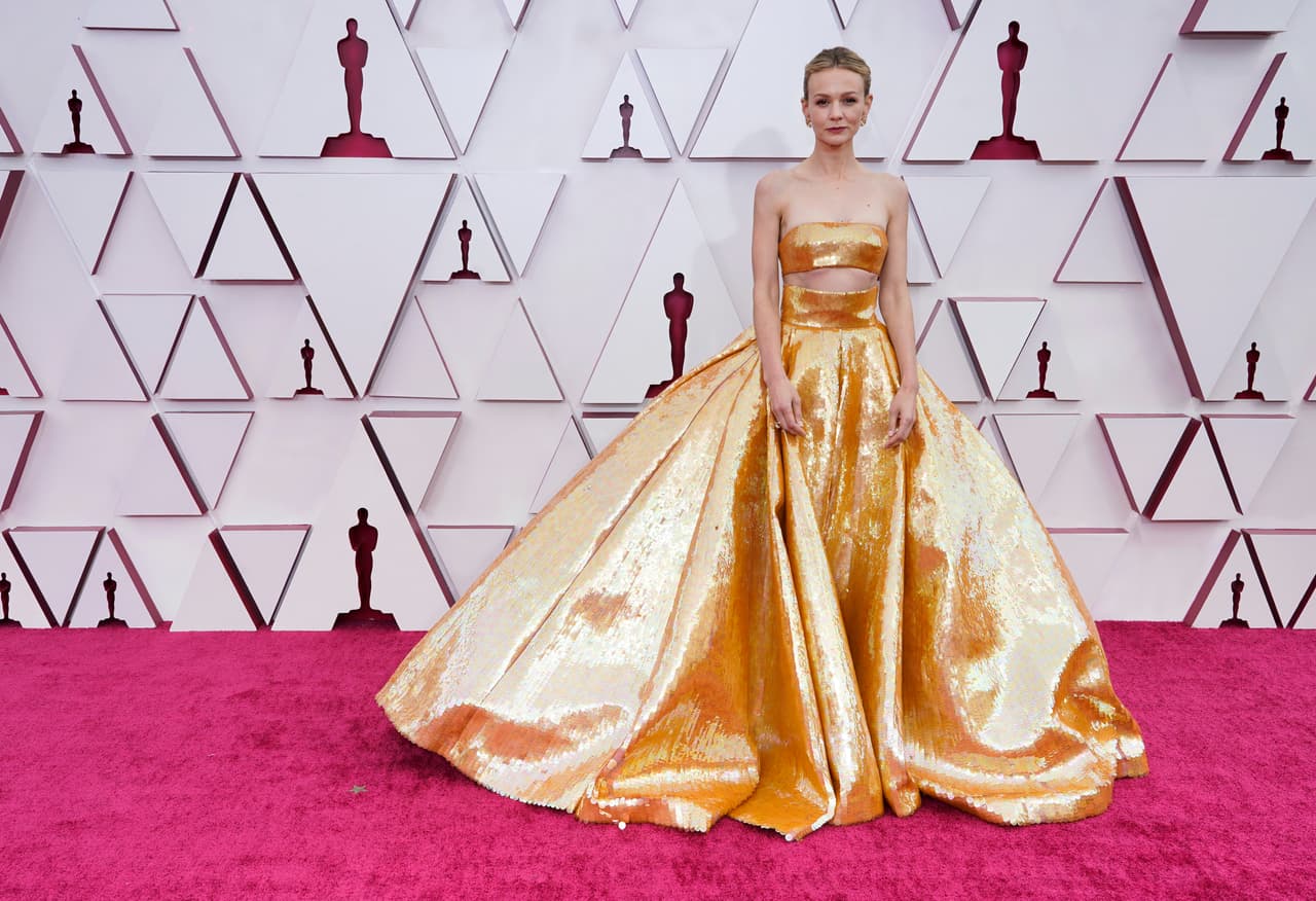 Carey Mulligan, de Valentino Alta Costura