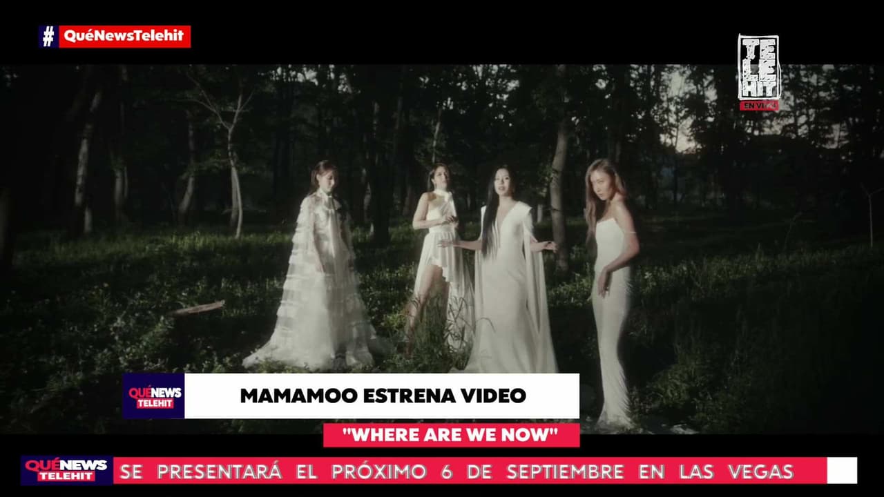 MAMAMOO estrena el video de ‘Where are we now’