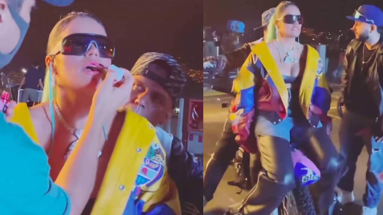 En este detrás de cámaras se ven las escenas súper riesgosas que grabó Karol G para su nuevo video