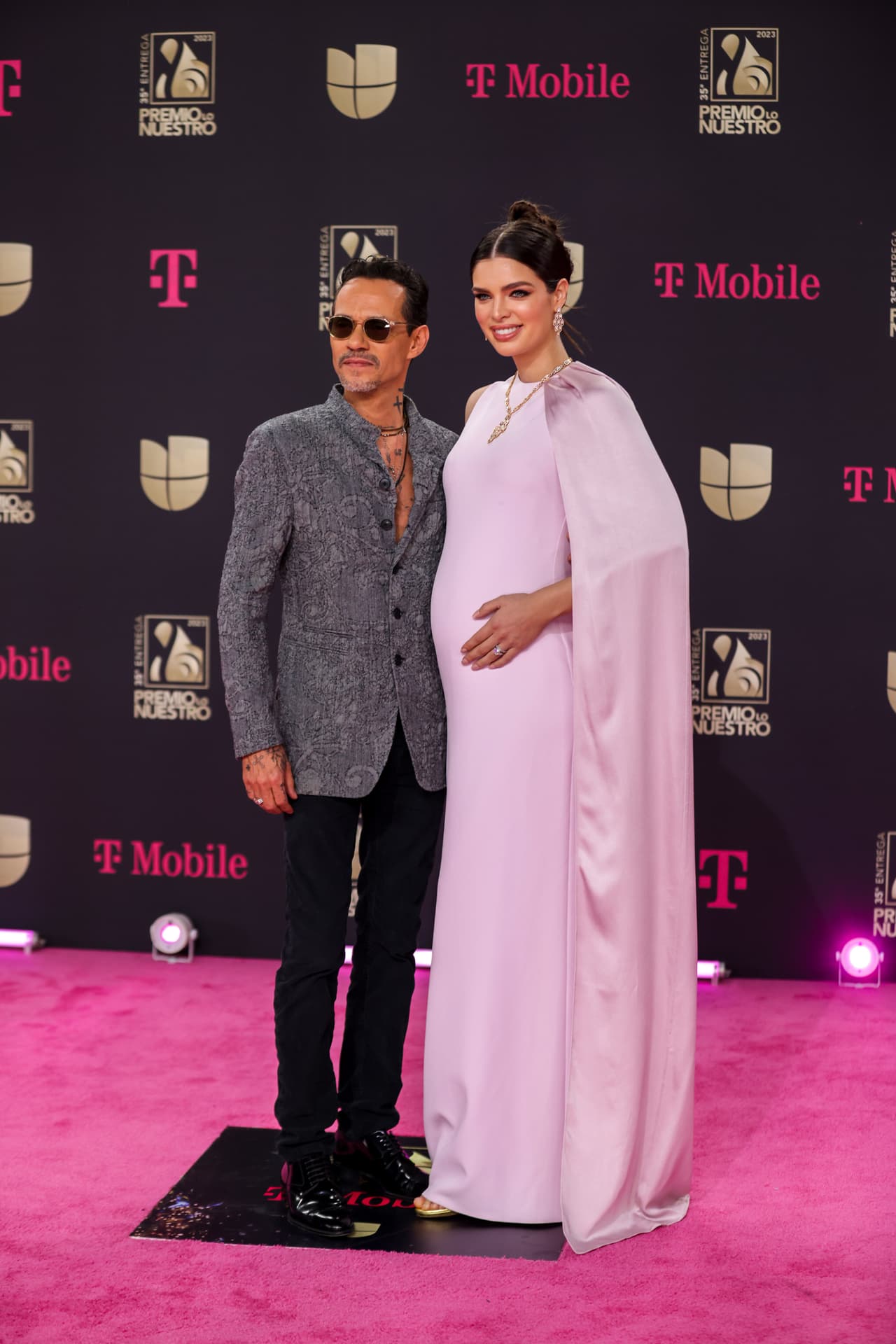 Marc Anthony y Nadia Ferreira