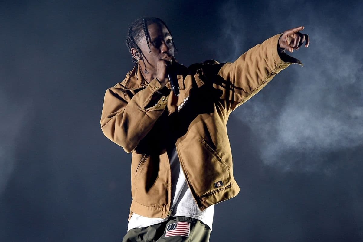 Travis Scott en Coachella, 2017