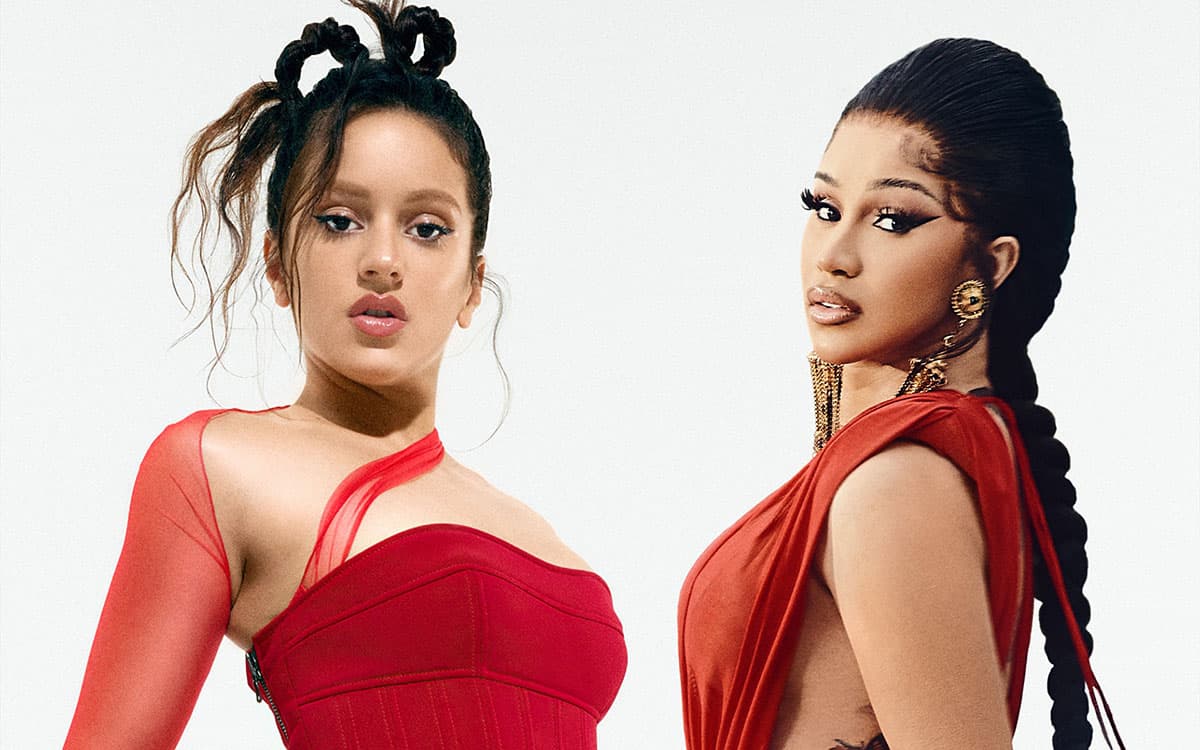 Rosalía y Cardi B presentaron un remix de la canción "Despechá"