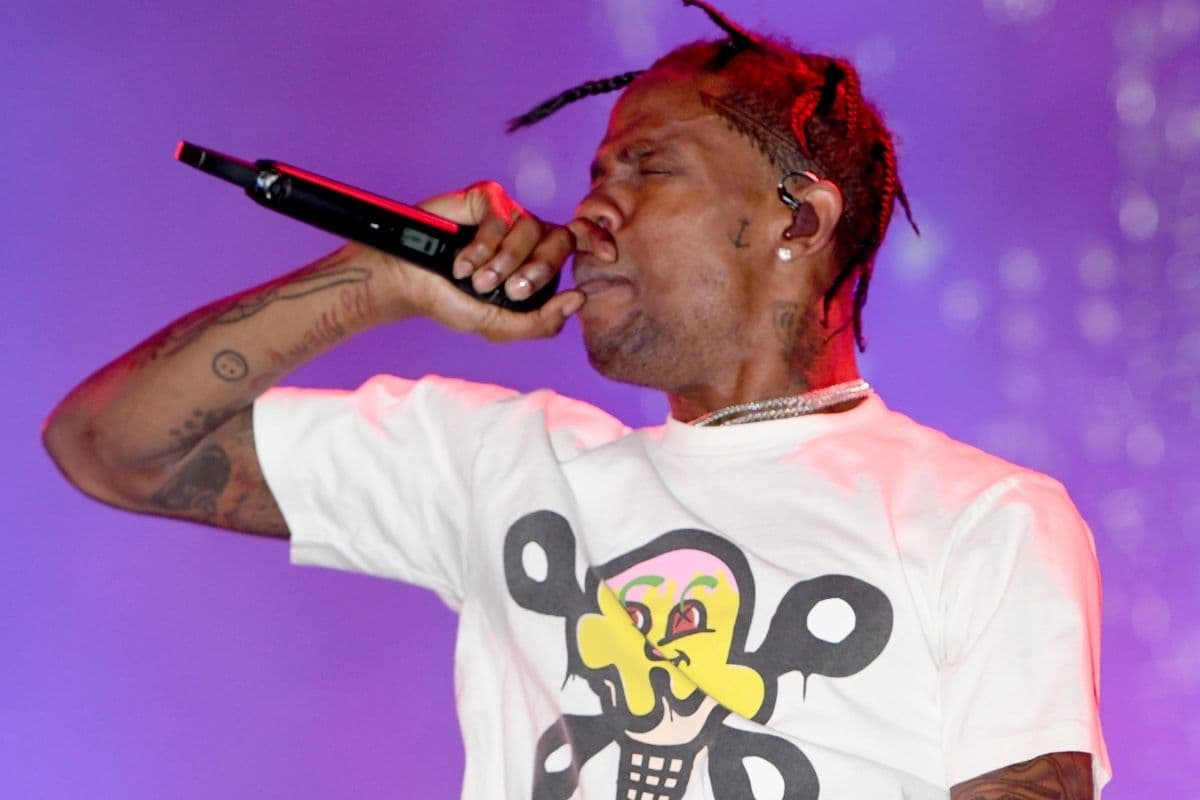 Travis Scott en concierto, 2019