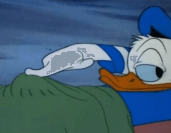 Entendemos que algunas referencias son simples bromas, pero, ¿cómo por qué Disney incluiría esta del Pato Donald señalándose?