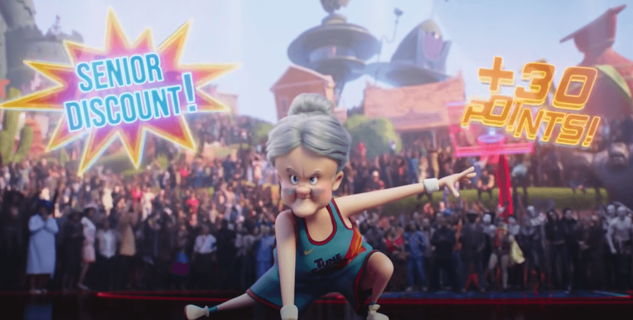 Sin perder su estilo caricaturesco y los detalles que tanto los caracterizan, ahora veremos a los Looney Tunes convertirse en profesionales del básquetbol en un escenario lleno de cameos, humanos de carne y hueso y muchos efectos especiales.