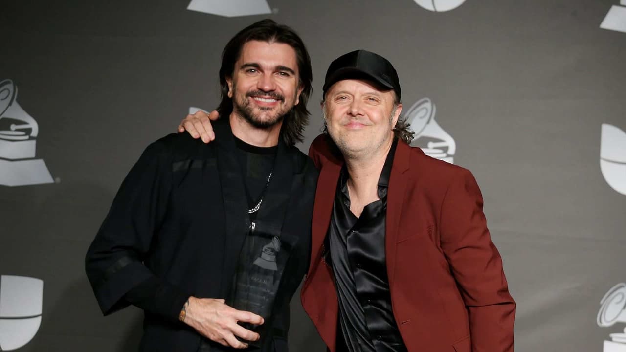 Lars Ulrich, líder de Metallica, se declara fan de Juanes