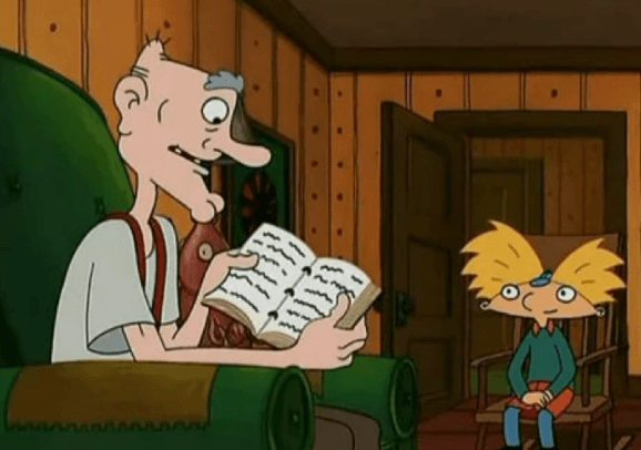 En un capítulo de Hey! Arnold, el abuelo habla con su nieto acerca de sus ganas de regresar a la escuela, a lo que Arnold le dice que no es tan viejo, asegurándole que aun tiene muchas neuronas por usar. "No, no desde Woodstock", contesta el abuelo, haciendo referencia al festival más hippie de la historia que se caracterizó por mucho rock n' roll y drogas.