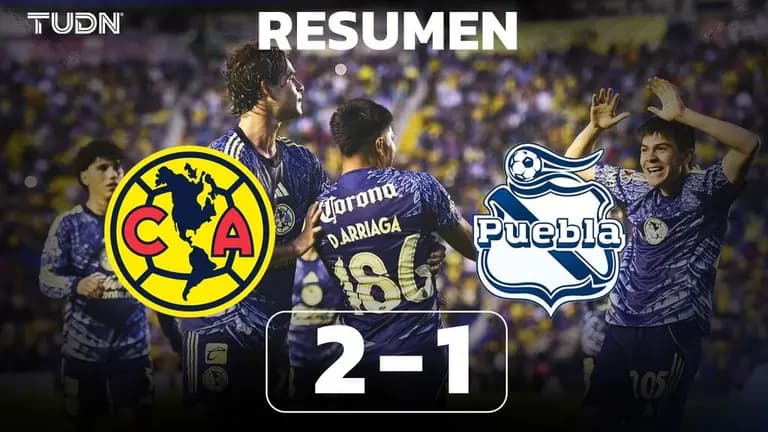 ¡Inevitable remontada! América vence a Puebla en amistoso