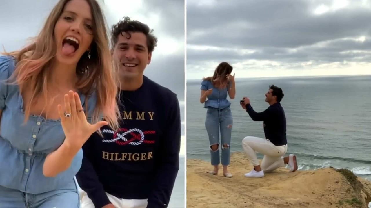 Mira la romántica propuesta de matrimonio entre Julio de ‘Reik’ y su novia Érika Batiz